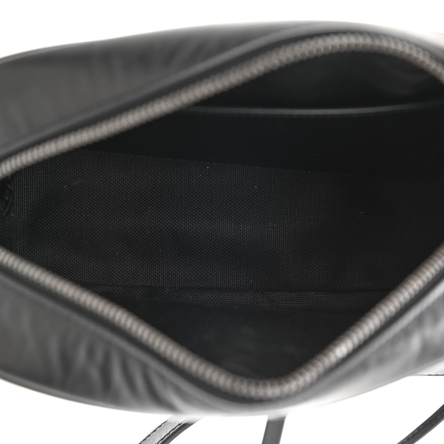 Calfskin Matelasse Monochrome Small GG Marmont Chain Shoulder Bag Black