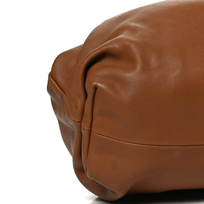 Bottega Veneta Smooth Butter Calf The Pouch Oversized Clutch Cammello 9 of 11