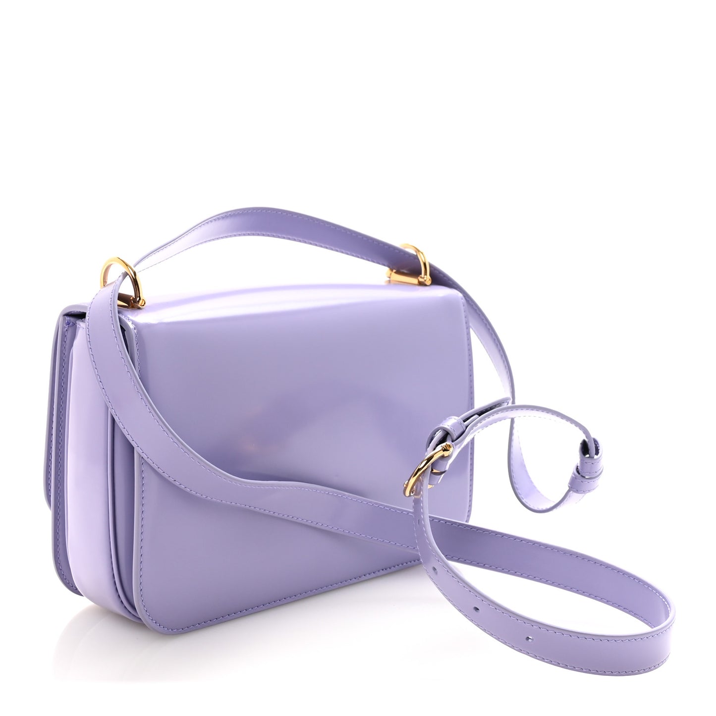 Spice Lux Nappa Siena Small Shoulder Bag Lapis