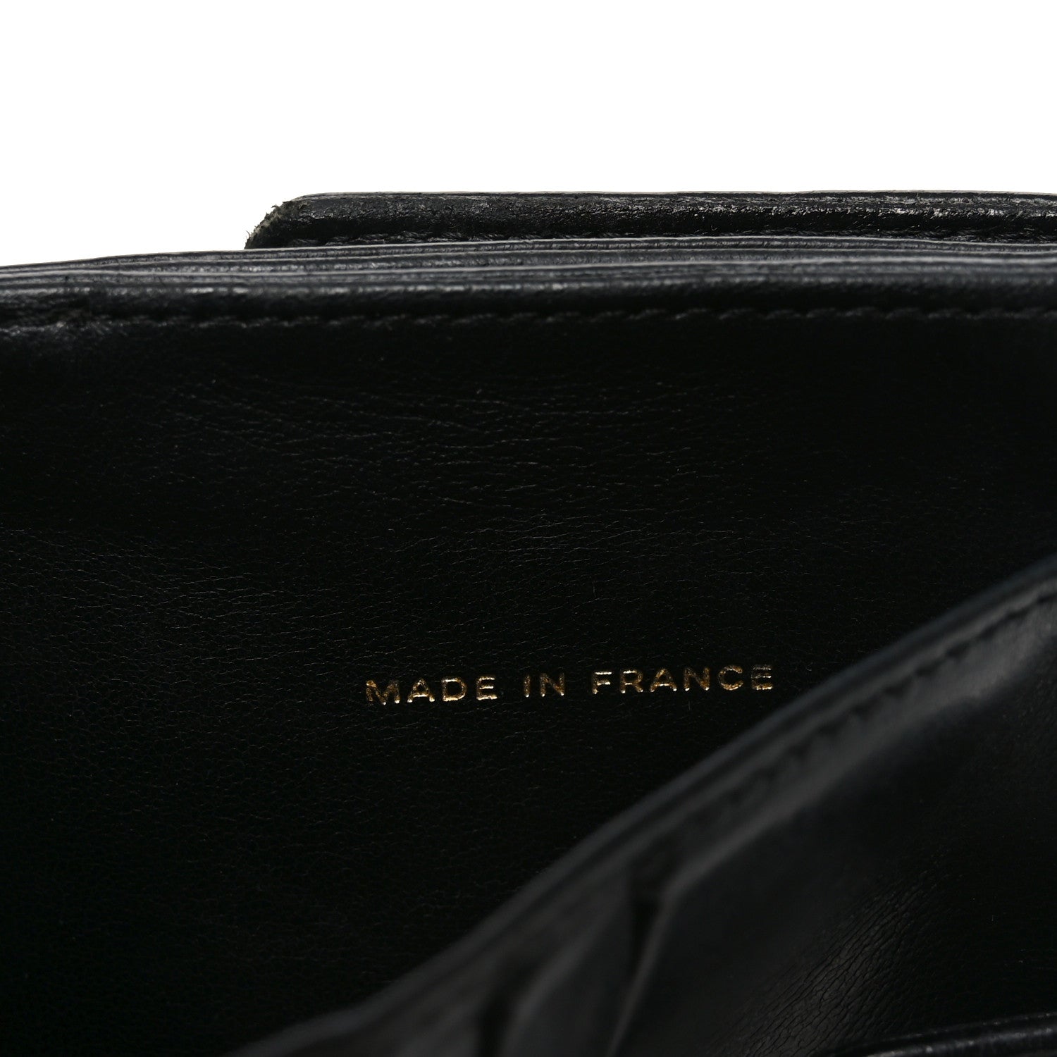 Chanel Caviar Timeless CC Compact French Wallet Black 7 of 9