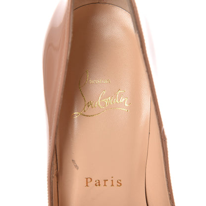 Christian Louboutin Patent So Kate 120 Pumps 38 Nude 9 of 12