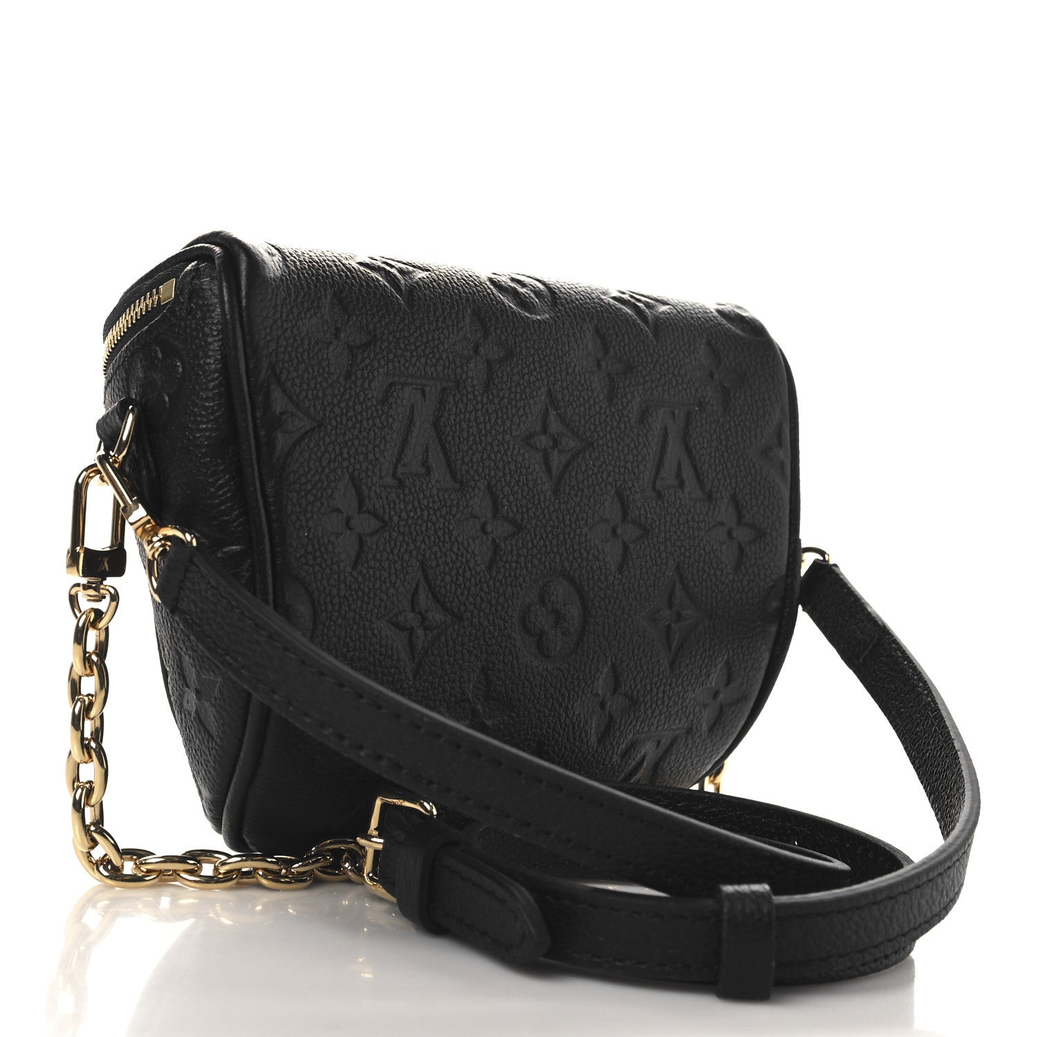 Louis Vuitton Empreinte Mini Bumbag Black 3 of 9