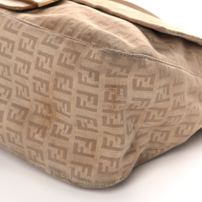 Fendi Zucchino Vitello Mama Baguette Beige Tortora 6 of 12