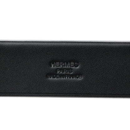 Hermes Tadelakt Silkit Bag Accessory Black Fauve 4 of 6