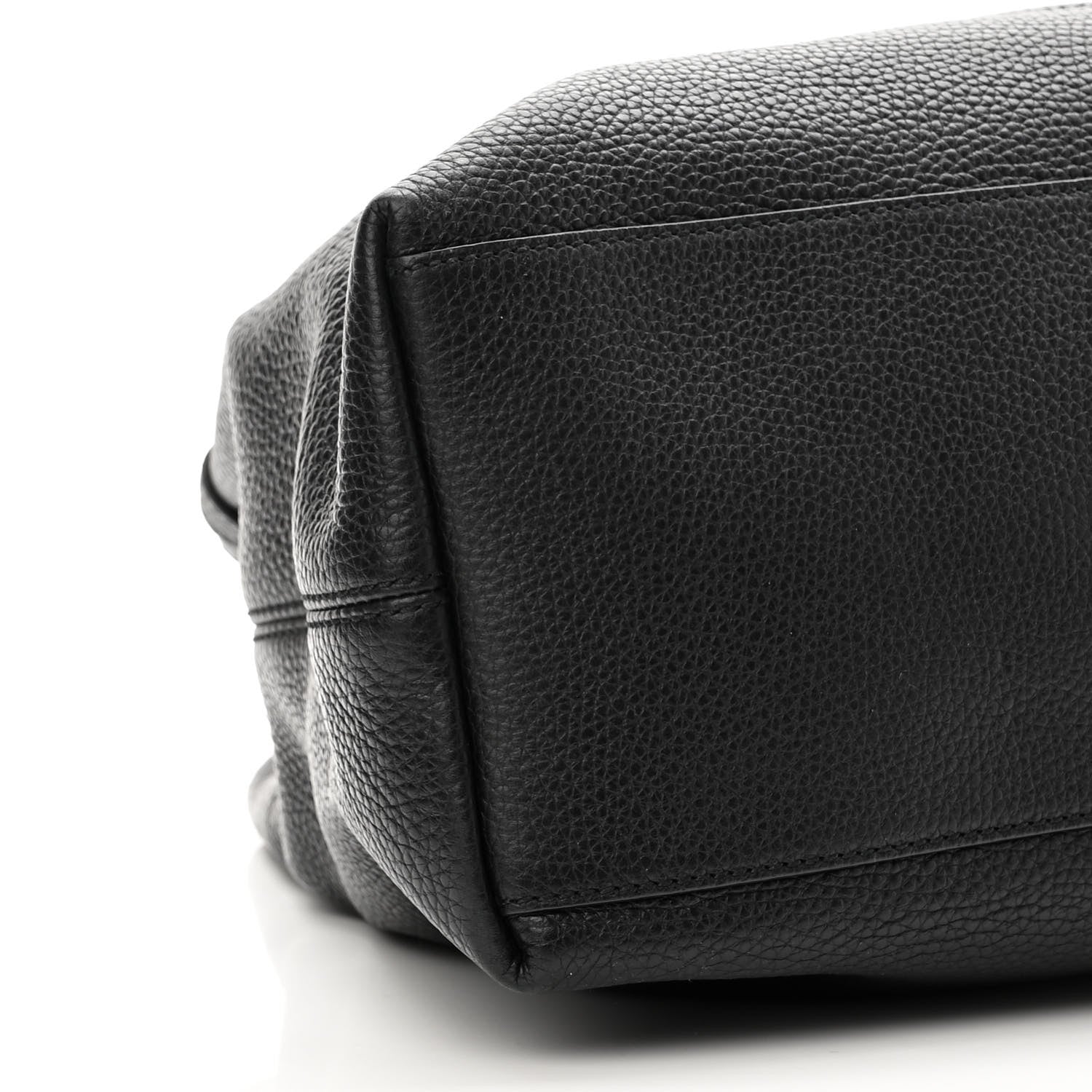 Gucci Pebbled Calfskin Medium Soho Chain Shoulder Bag Black 9 of 10