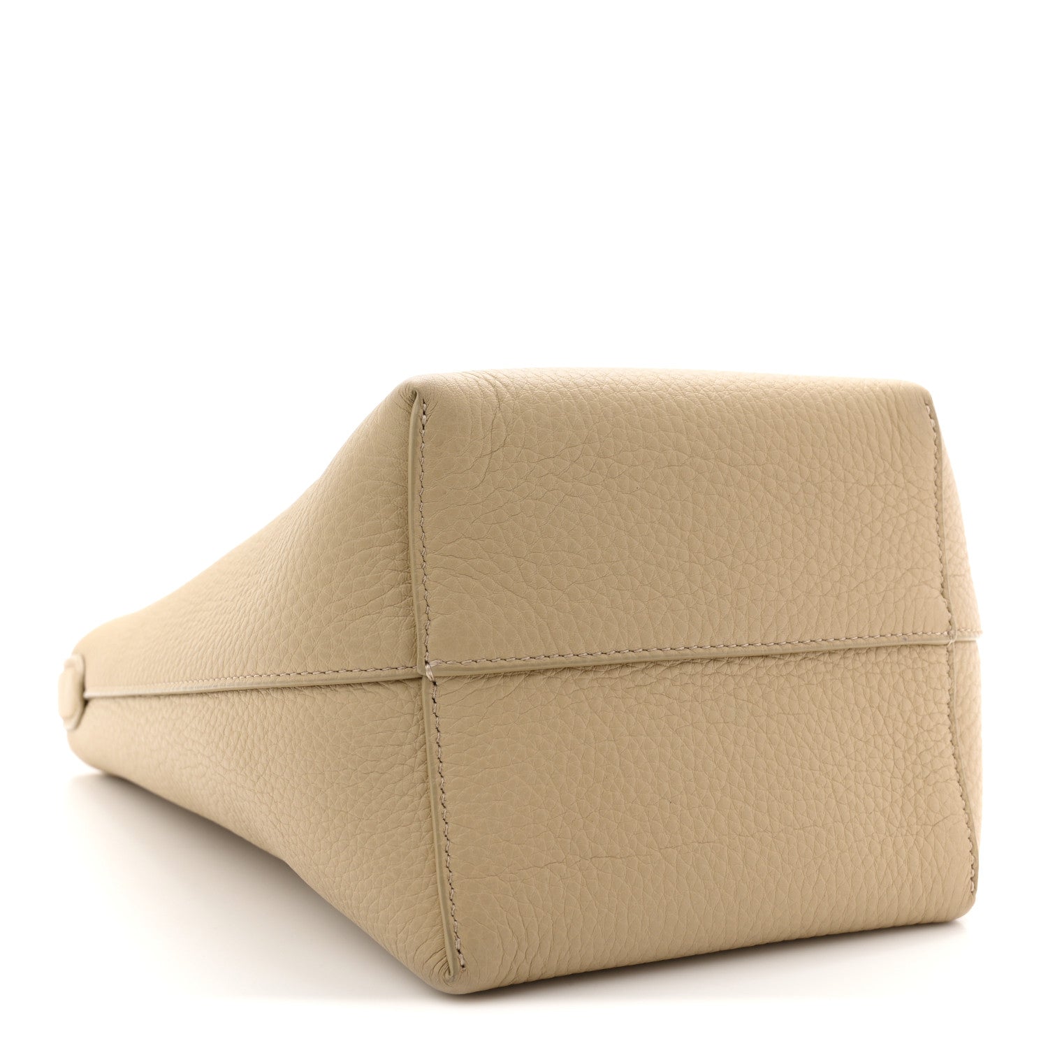 The Row Grained Calfskin Small N/S Park Tote Dark Taupe 4 of 11