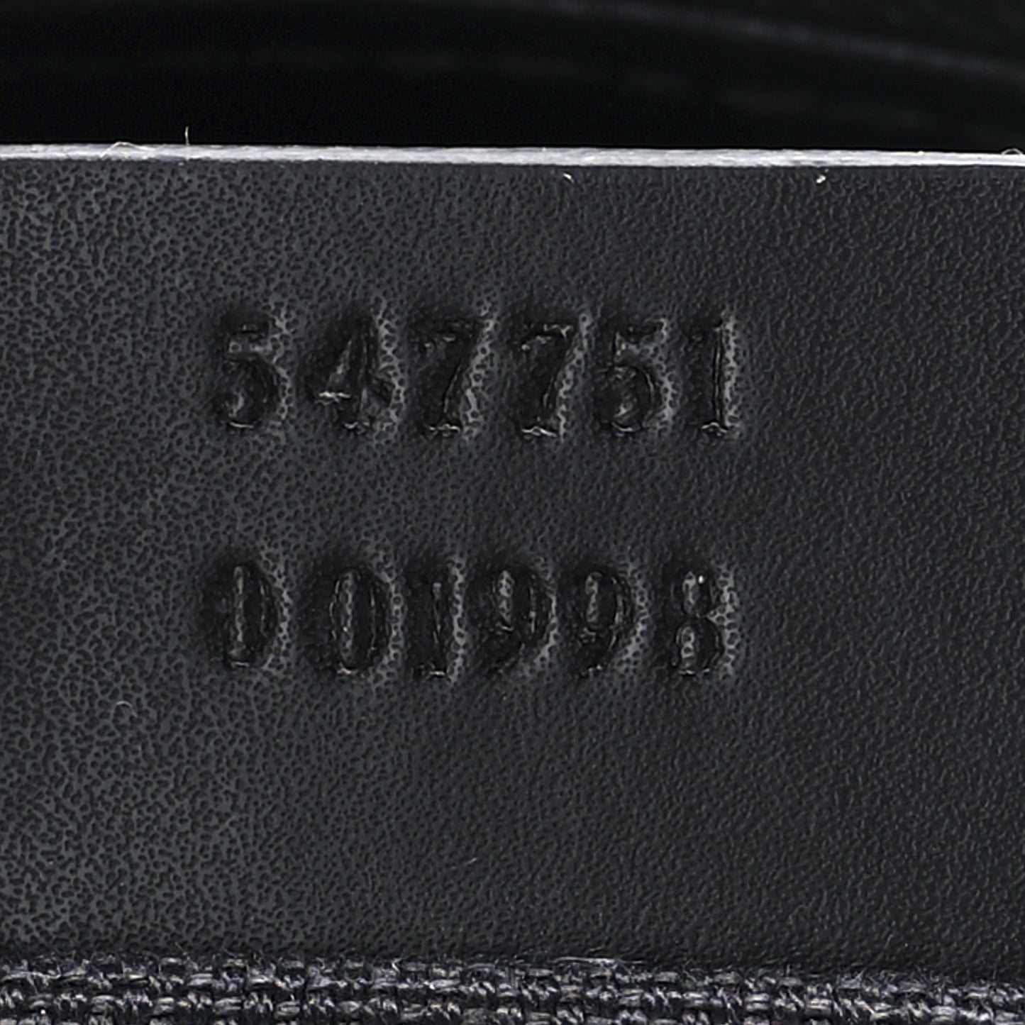 GG Supreme Monogram Night Courrier Flat Messenger Bag Black Multicolor