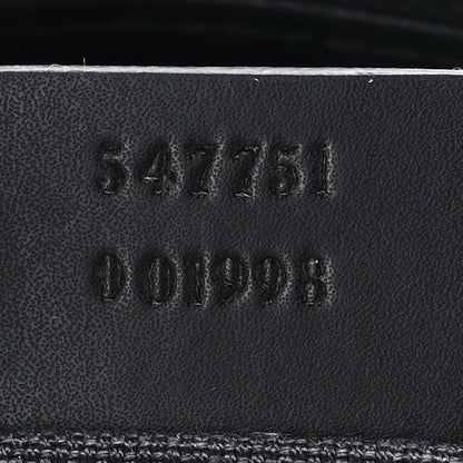 Gucci GG Supreme Monogram Night Courrier Flat Messenger Bag Black Multicolor 8 of 14