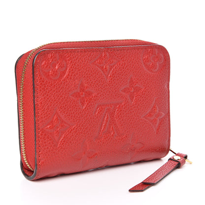 Louis Vuitton Empreinte Zippy Coin Purse Cherry 3 of 8
