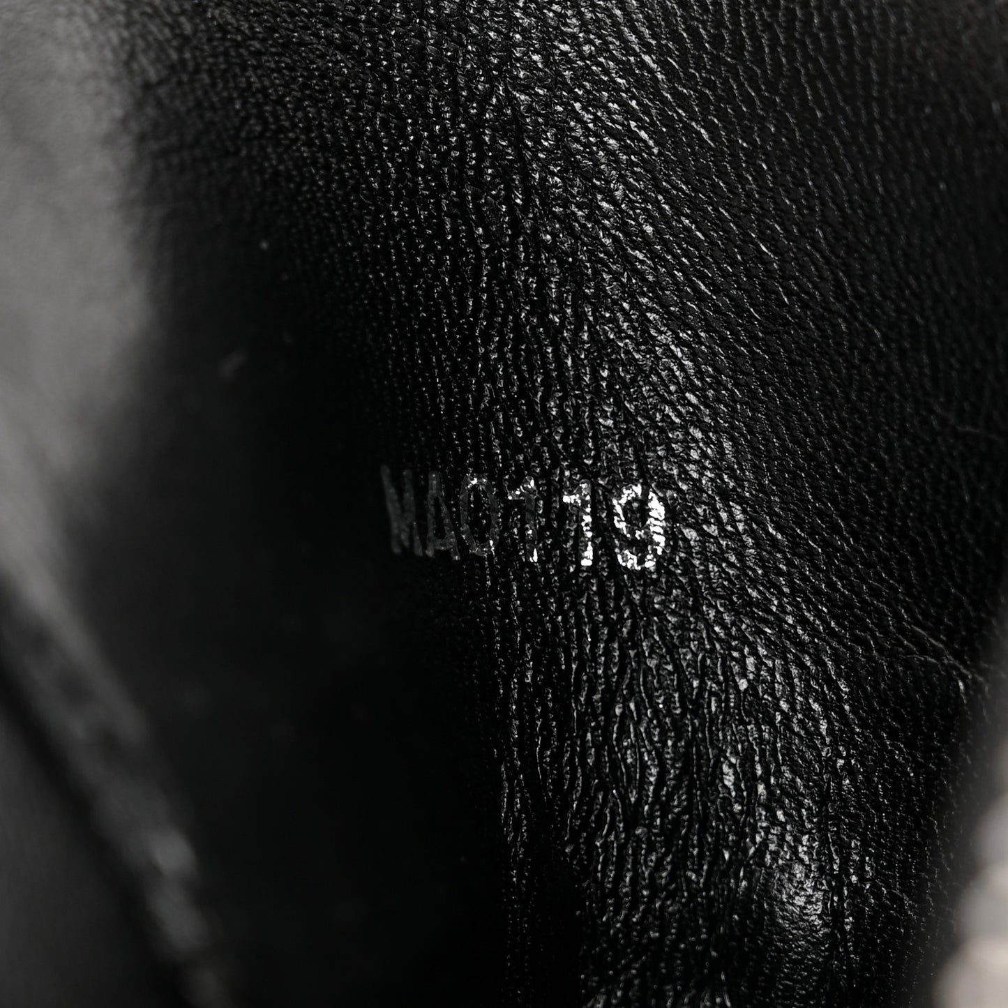 Calfskin Monogram Jumble Flat Ankle Boots 38 Black