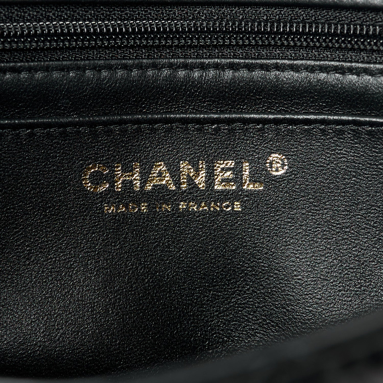 Chanel Lambskin Quilted Mini Top Handle Rectangular Flap Black 6 of 12