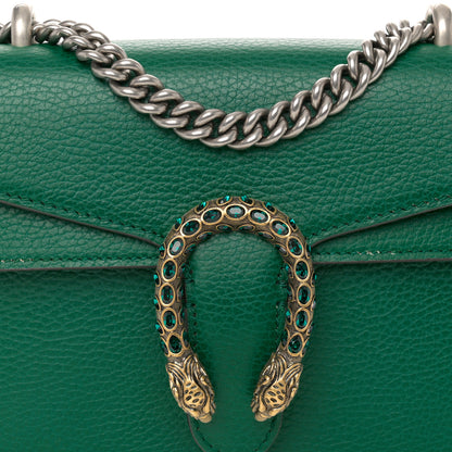 Gucci Calfskin Mini Dionysus Shoulder Bag Emerald 8 of 12