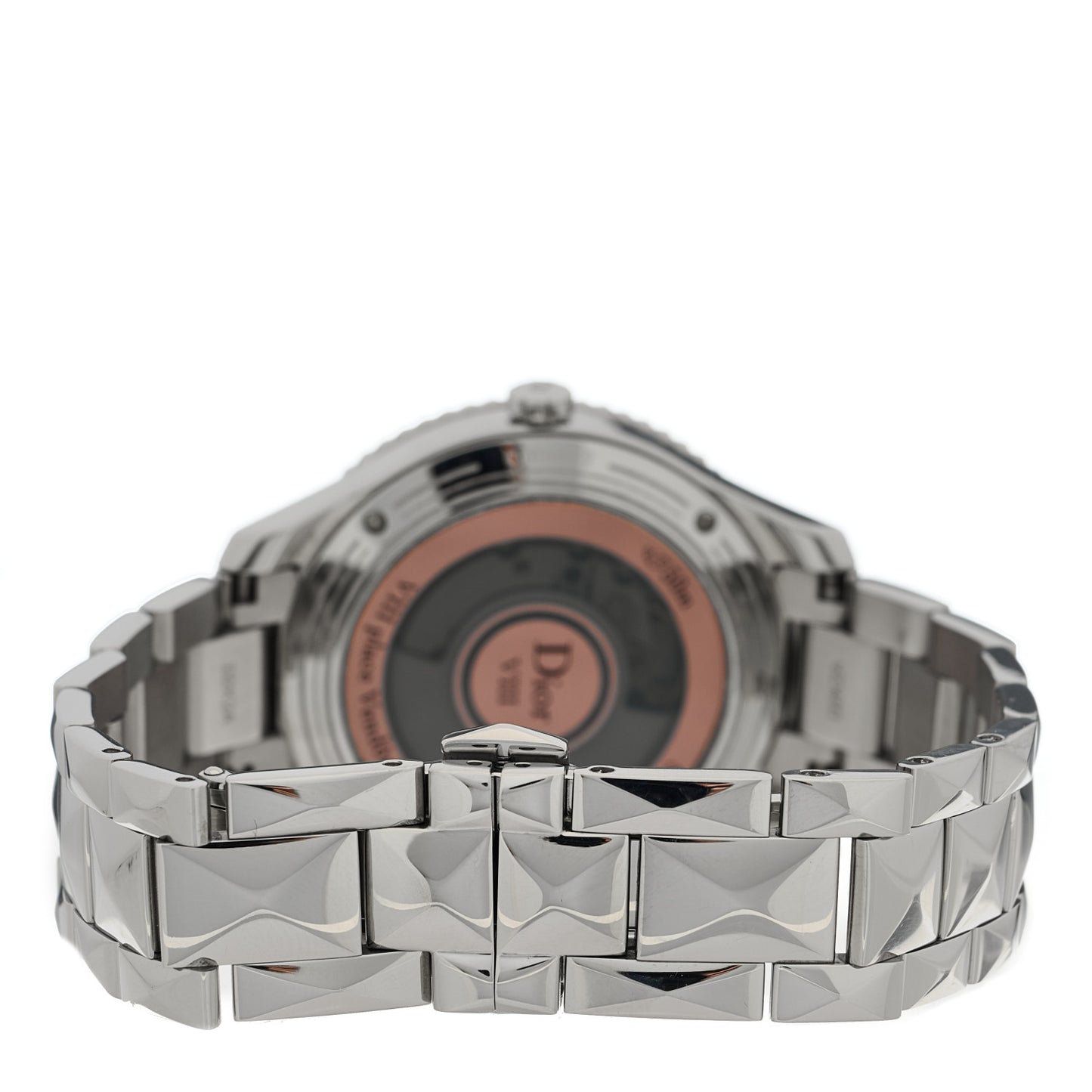 Stainless Steel Diamond Mother of Pearl 36mm Dior VIII Montaigne Automatic Watch