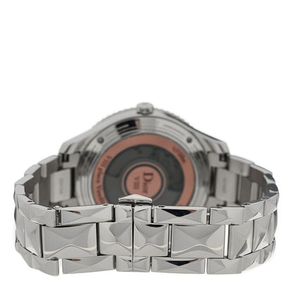 Christian Dior Stainless Steel Diamond Mother of Pearl 36mm Dior VIII Montaigne Automatic Watch 3 of 5