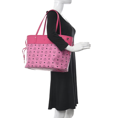 MCM Visetos Aren Tote Pink 2 of 11