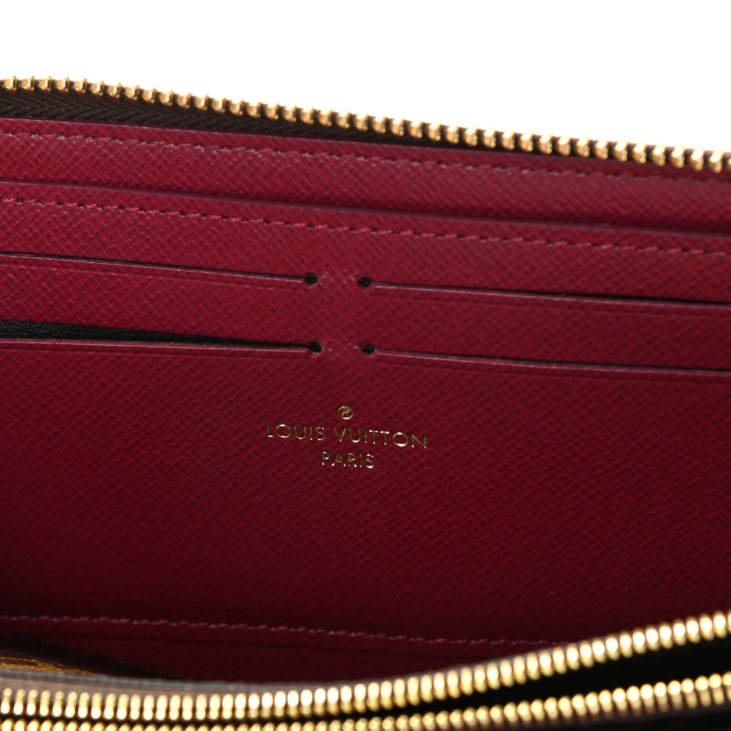 Louis Vuitton Monogram Clemence Wallet Fuchsia 7 of 9