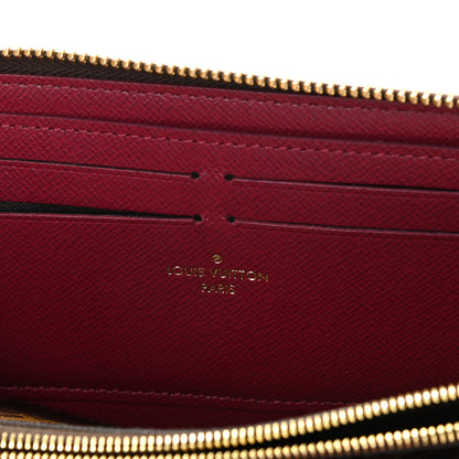 Louis Vuitton Monogram Clemence Wallet Fuchsia 7 of 9