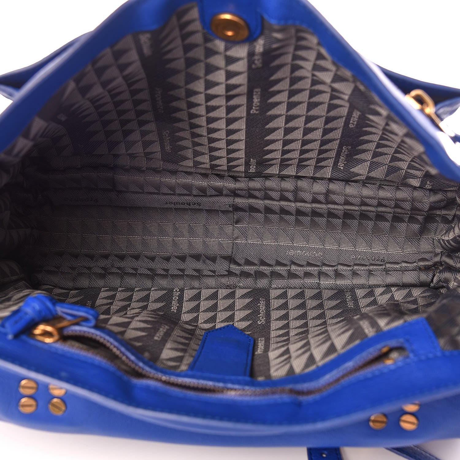 Proenza Schouler Lambskin Medium PS1 Satchel Royal Blue 7 of 9