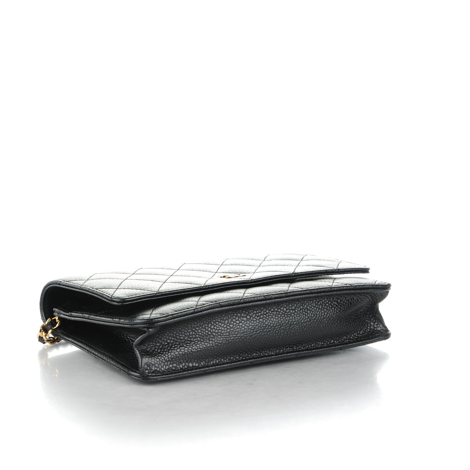 Chanel Caviar Quilted Wallet On Chain WOC Black 4 of 8