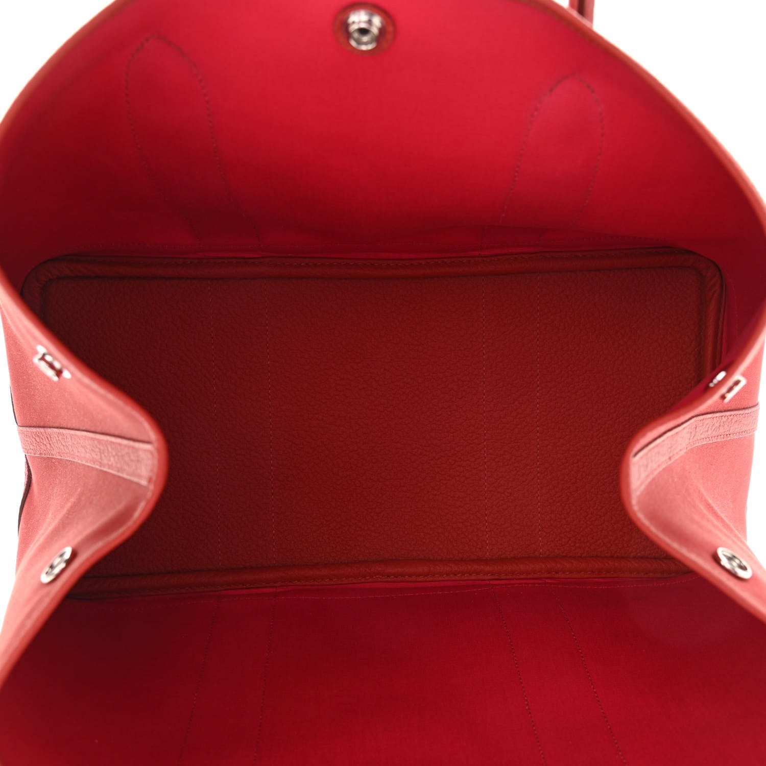 Hermes Toile Negonda Garden Party Tote 36 MM Rouge Piment 4 of 10