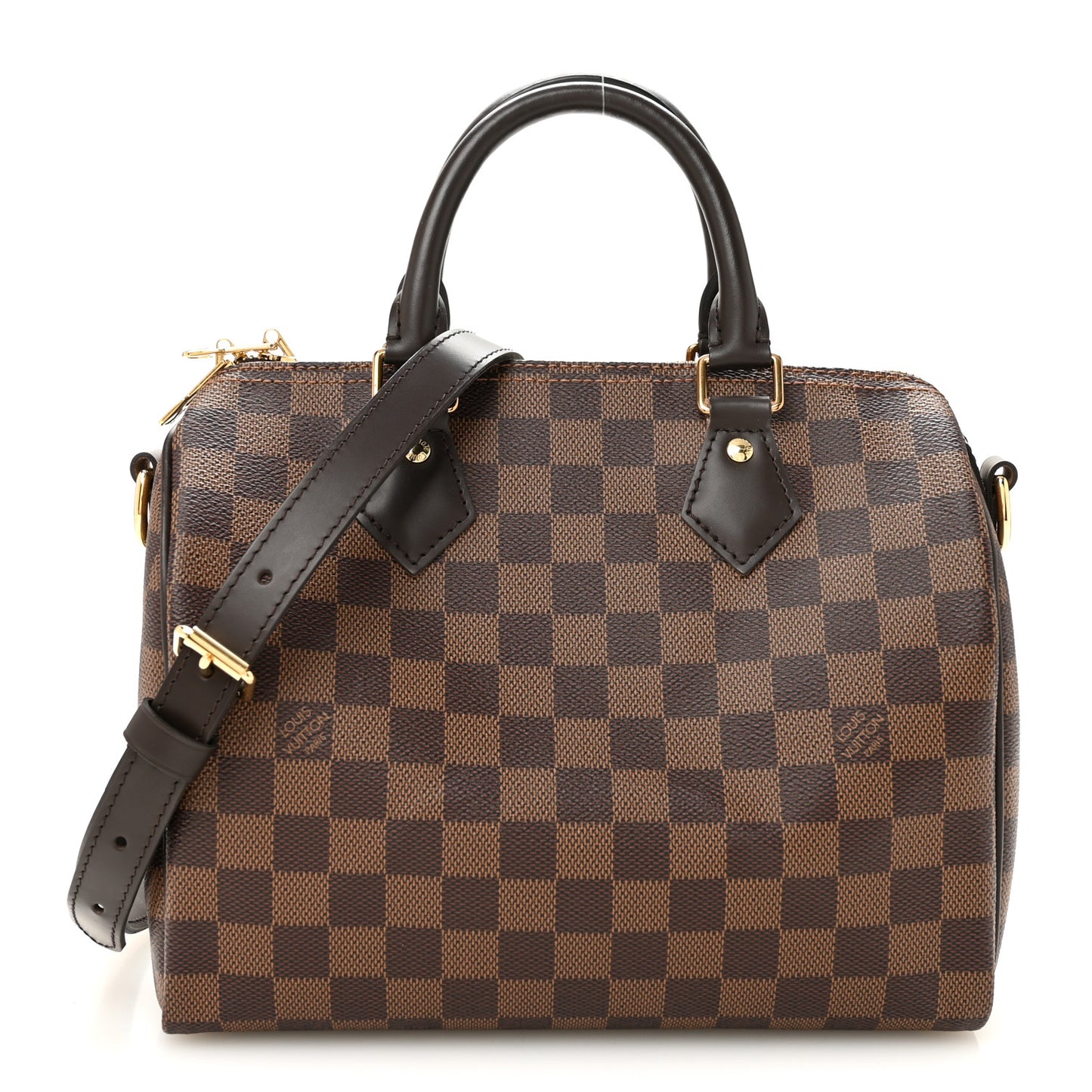 Damier Ebene Speedy Bandouliere 25