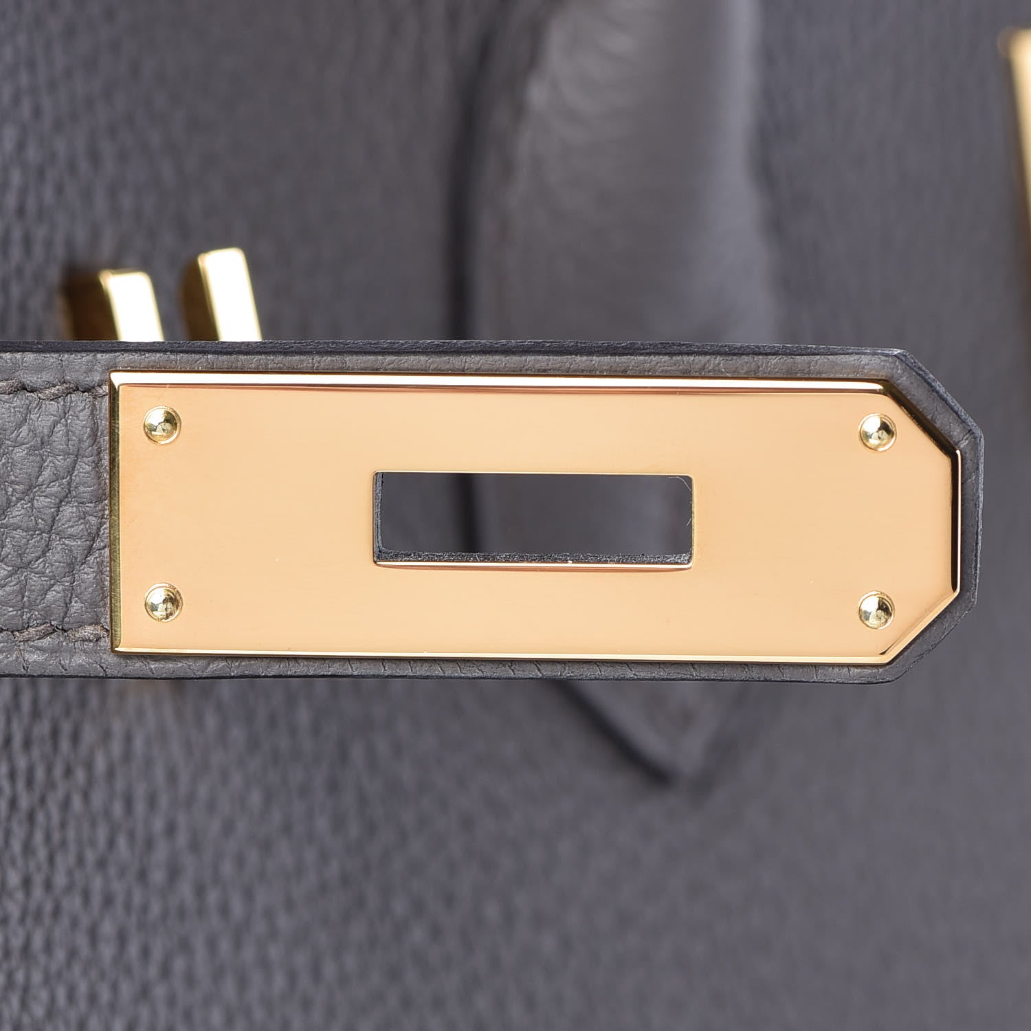 Hermes Togo Birkin 35 Etain 21 of 37