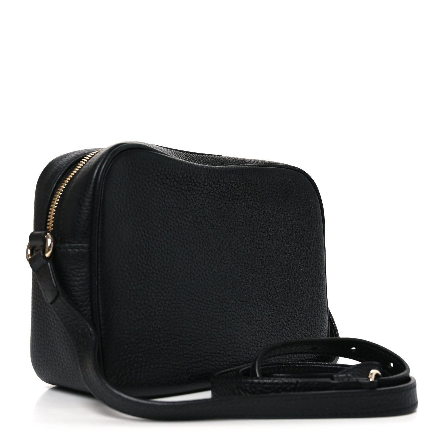 Gucci Pebbled Calfskin Small Soho Disco Bag Black 4 of 21