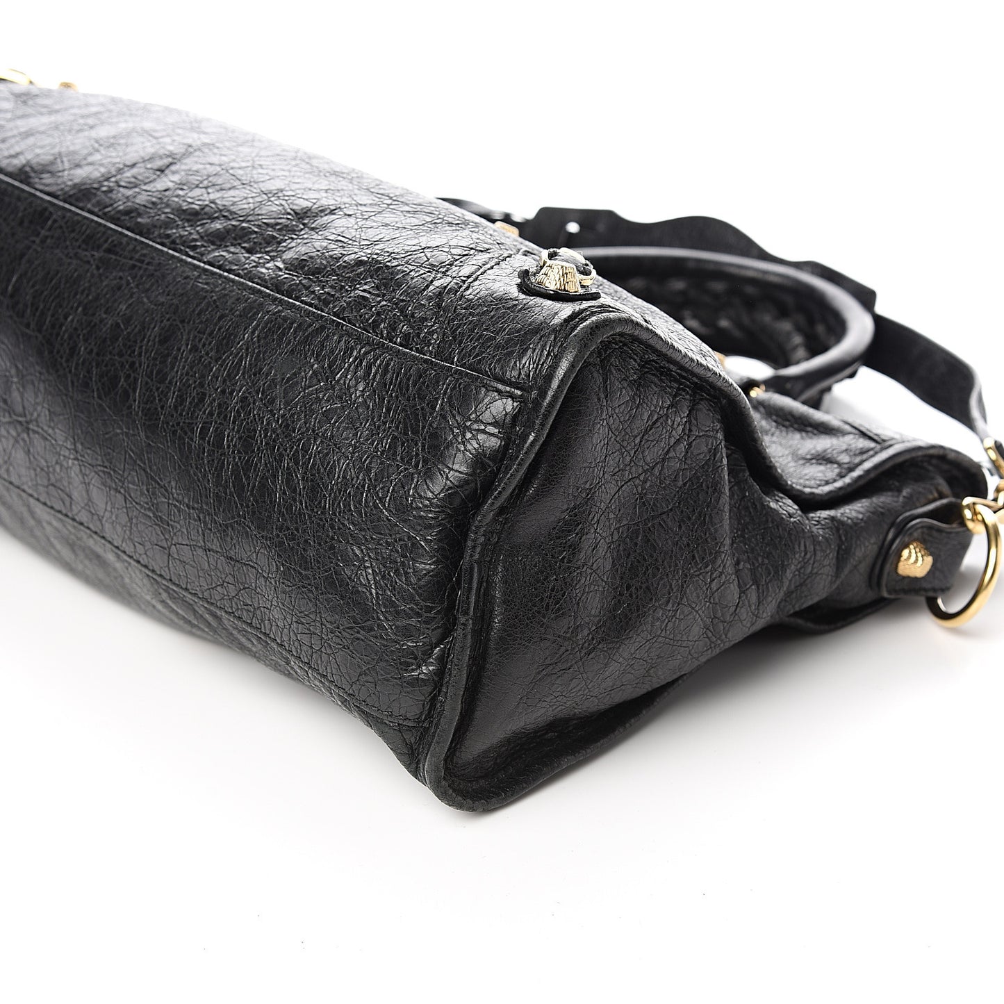Agneau Giant 12 Gold Hardware City Black