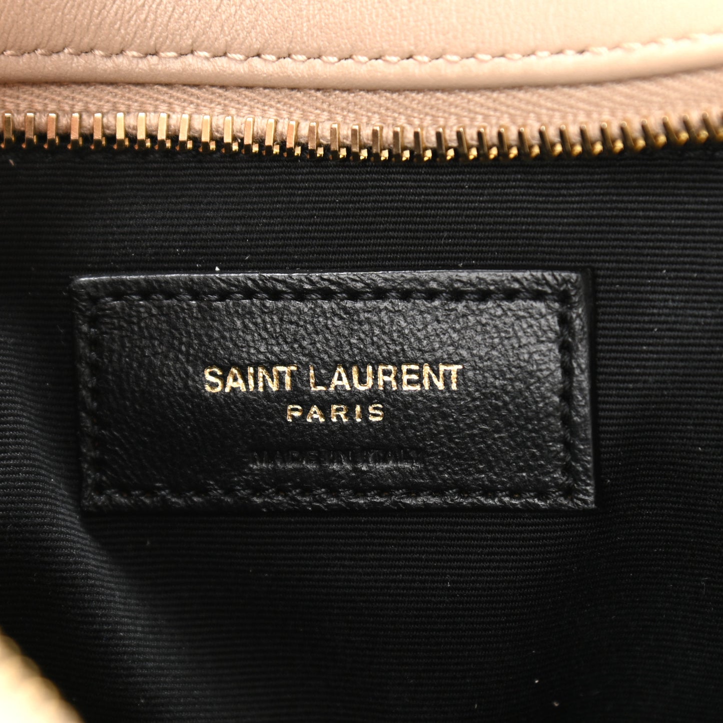 Calfskin Matelasse Monogram Lou Camera Bag Dark Beige