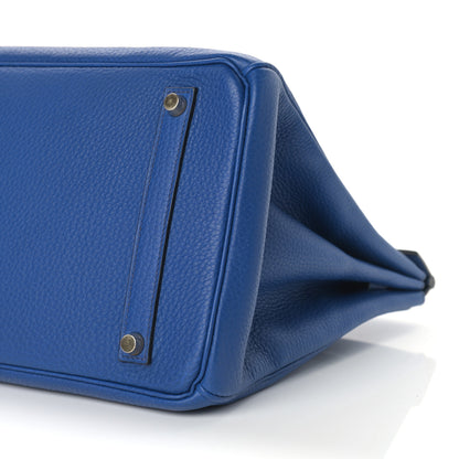 Hermes Togo Birkin 35 Bleu France 31 of 32