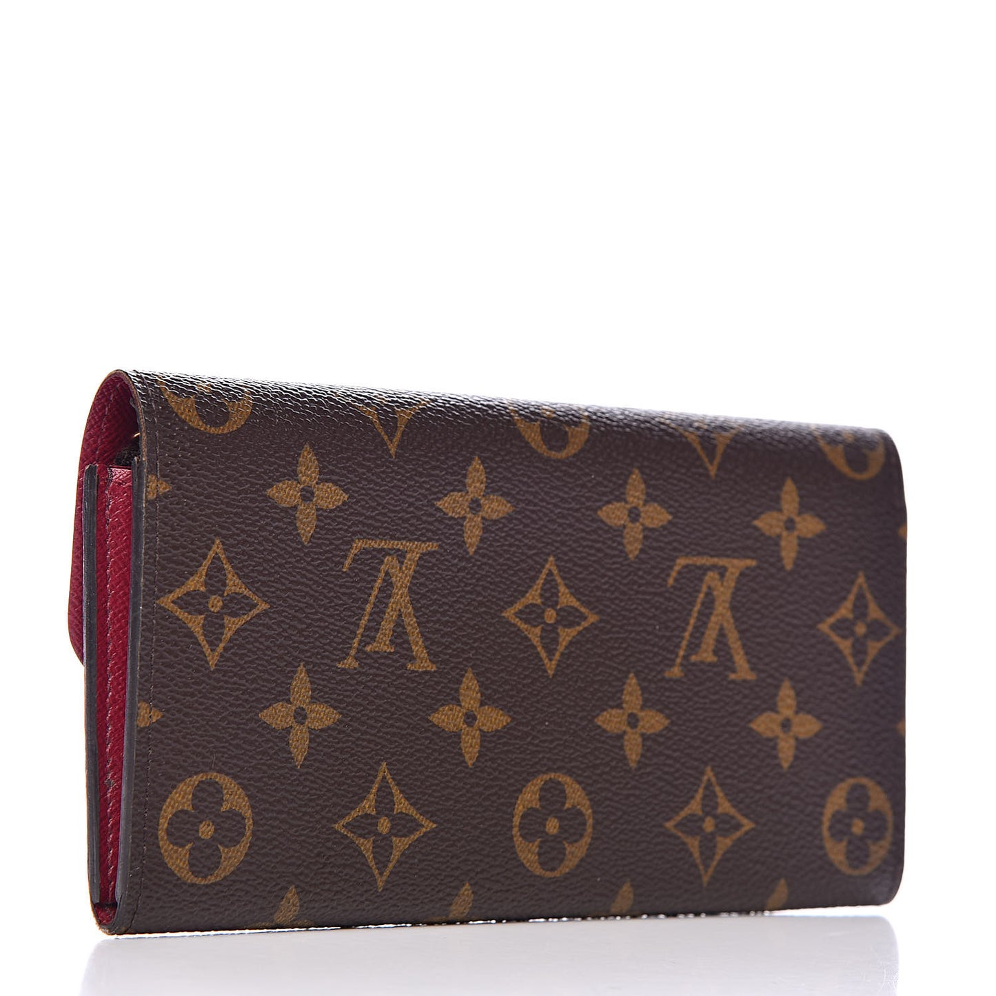 Monogram Emilie Wallet Fuchsia