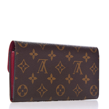Louis Vuitton Monogram Emilie Wallet Fuchsia 3 of 11