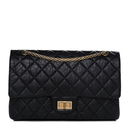 Chanel Aged Calfskin Quilted 2.55 Reissue 227 Flap Black 1 of 14