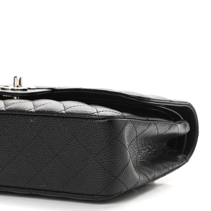 Chanel Caviar Quilted Medium Double Flap Black 9 of 9