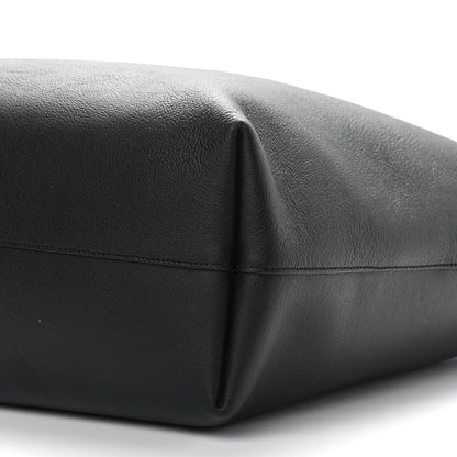 Saint Laurent Calfskin Large Shopping Tote Black 10 of 10