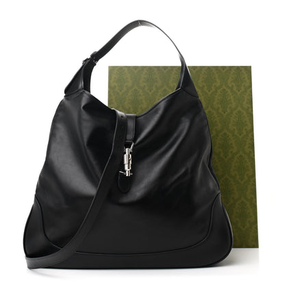 Gucci Calfskin Large Jackie 1961 Shoulder Bag Black 11 of 11