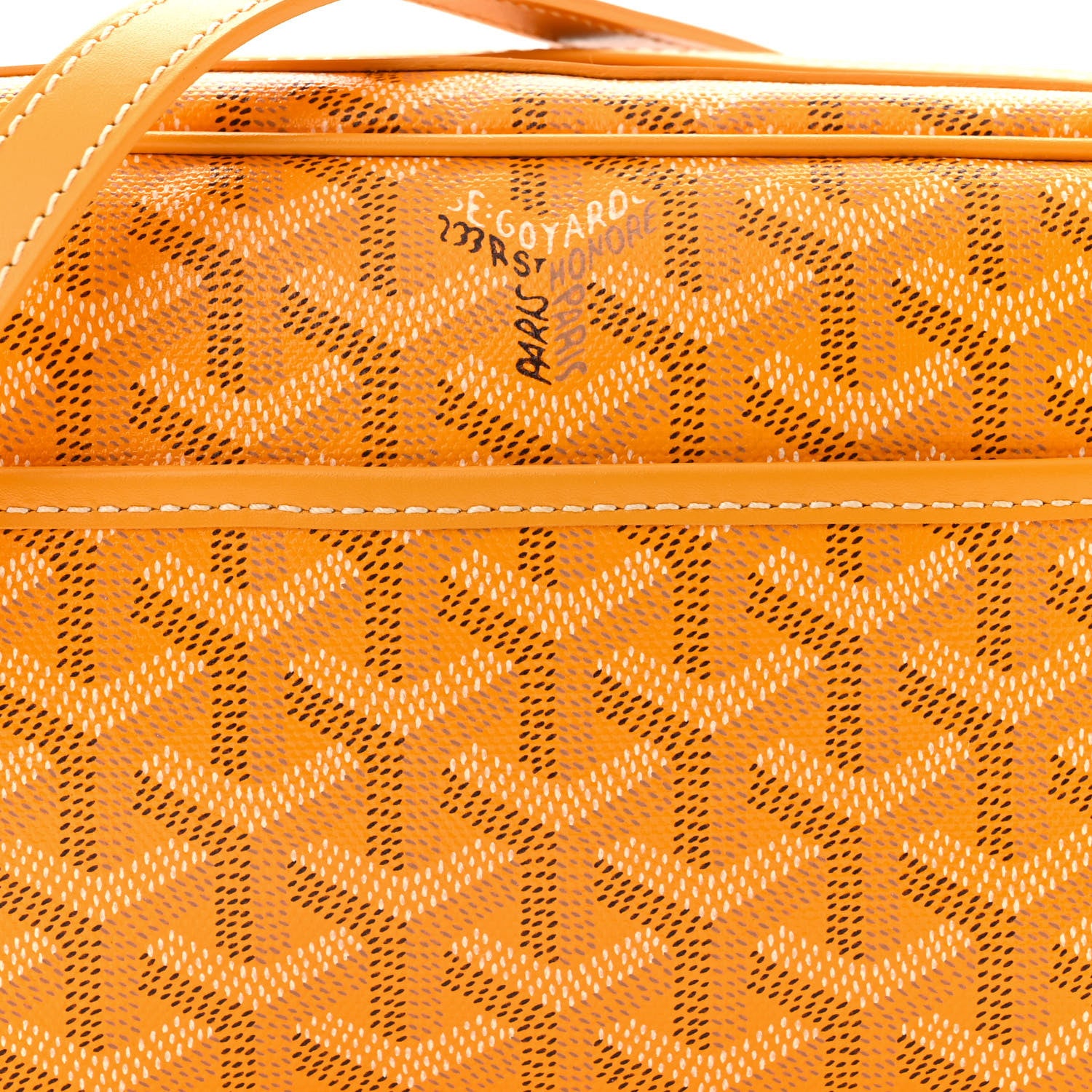 Goyard Goyardine Sac Cap Vert Yellow 7 of 9