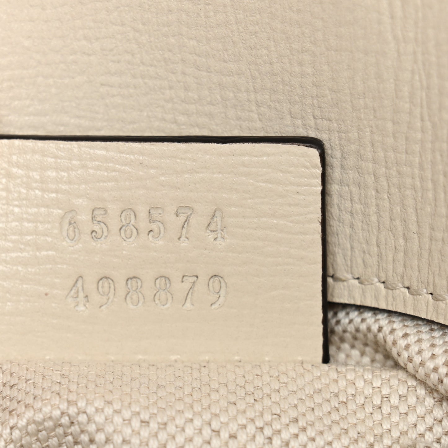 GG Supreme Monogram Web Mini Horsebit 1955 Shoulder Bag Beige Mystic White