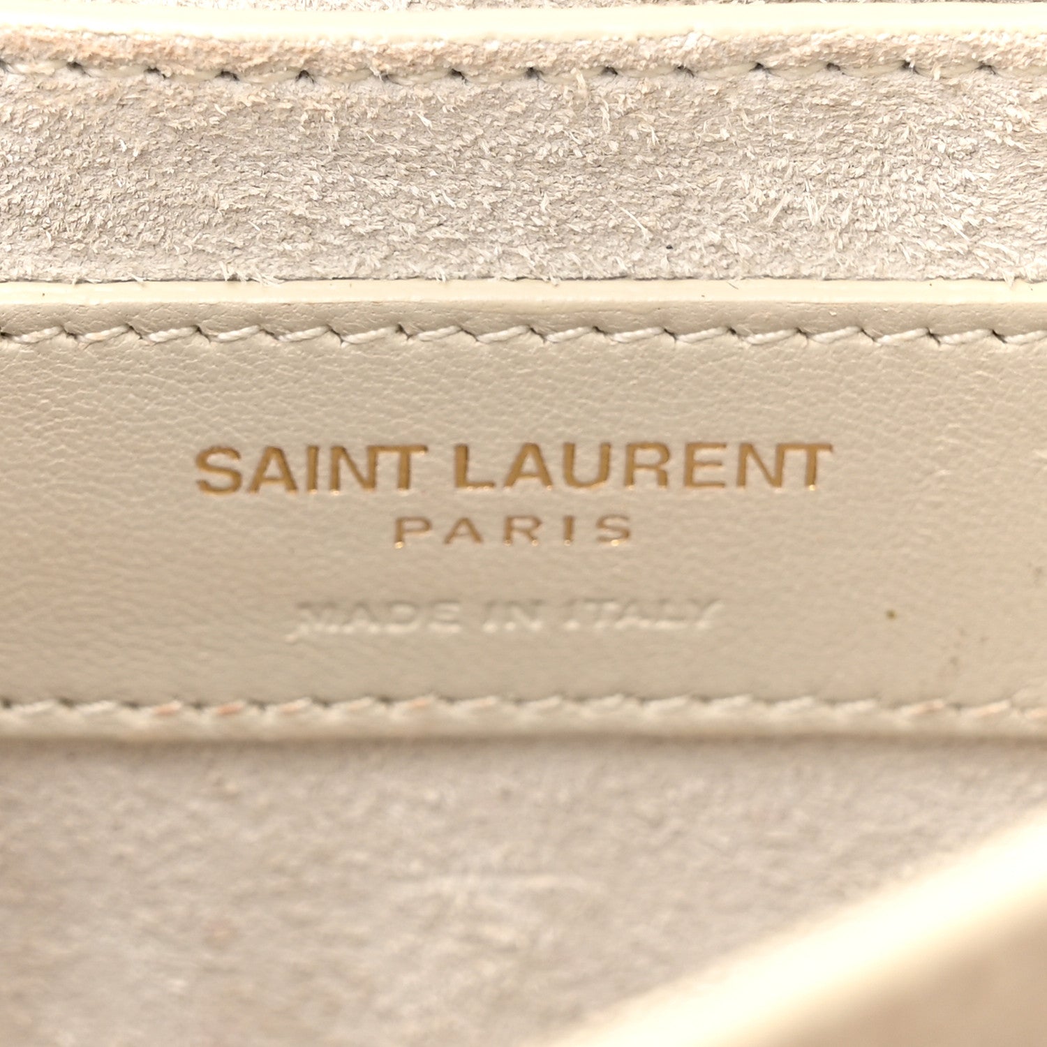 Saint Laurent Calfskin Medium Monogram Sunset Crema Soft 8 of 17