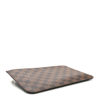 Louis Vuitton Damier Ebene Neverfull MM GM Pochette 4 of 9