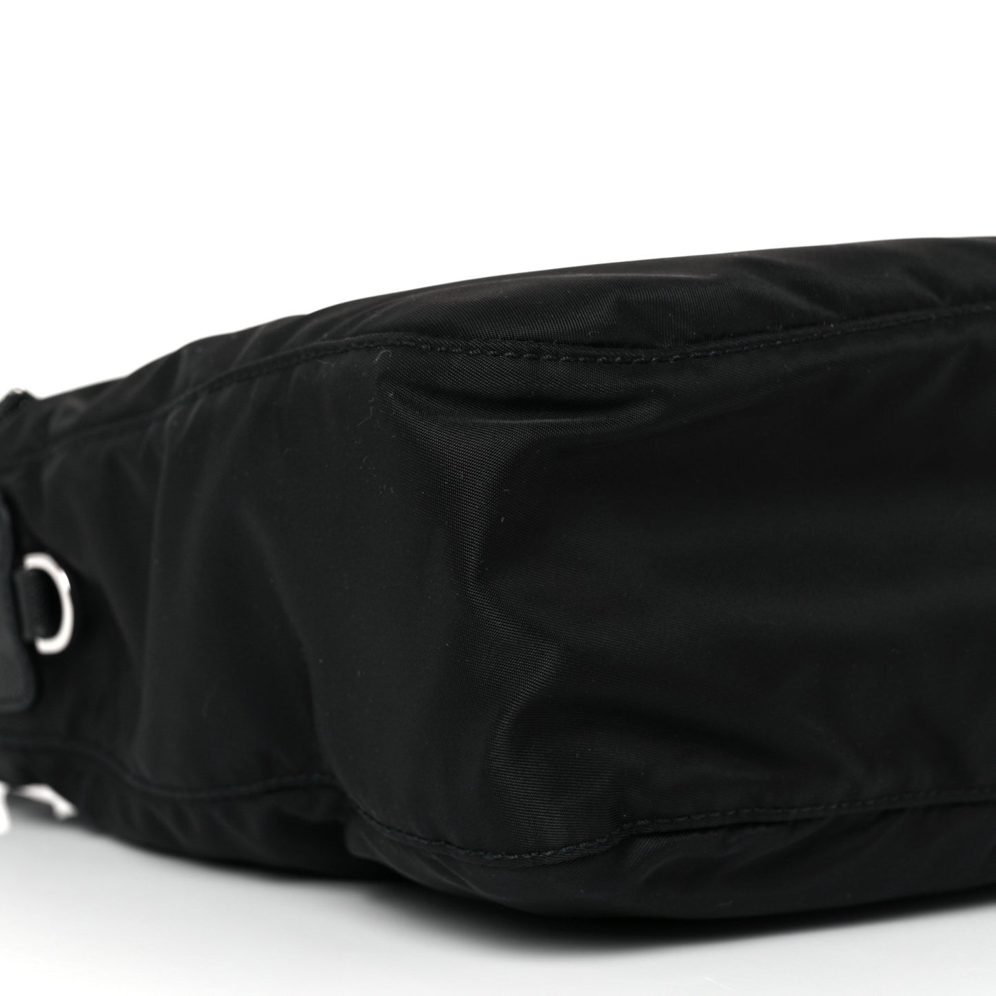 Tessuto Nylon Messenger Bag Black