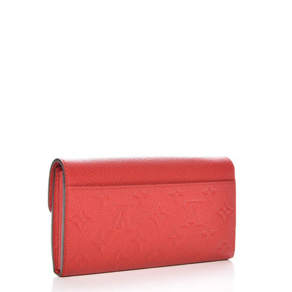 Louis Vuitton Empreinte Sarah Wallet NM Cherry 3 of 8