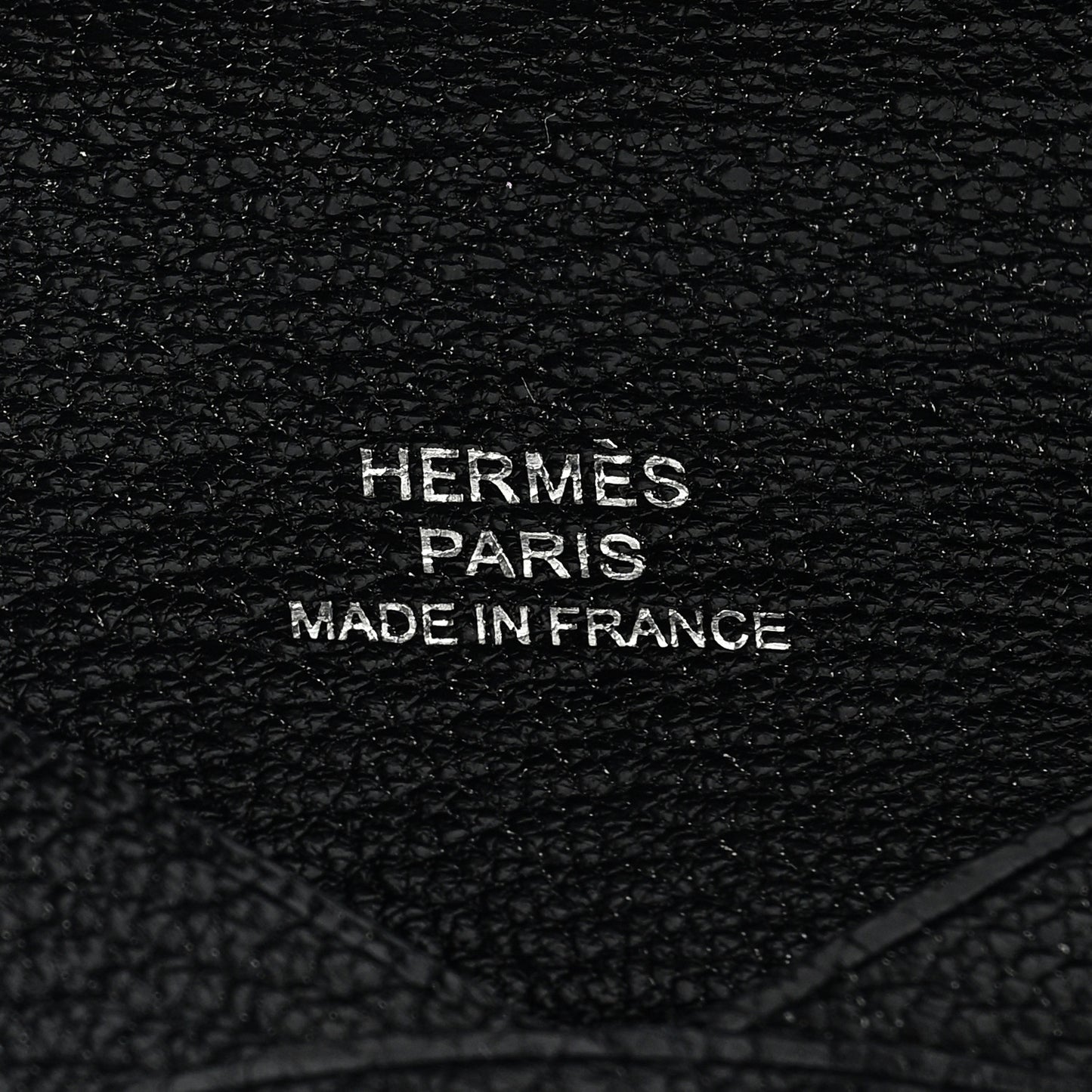Chevre Mysore Calvi Card Case Black