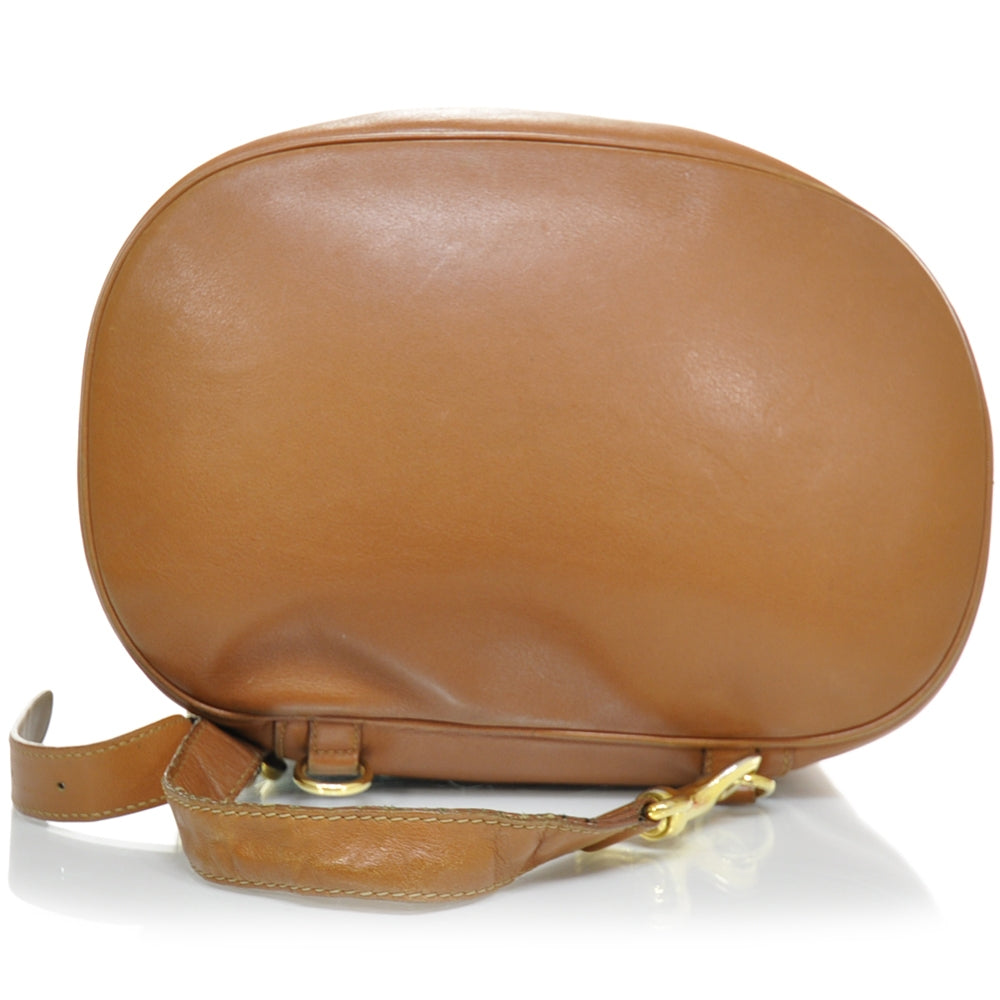 Leather XL Bamboo Drawstring Sling Backpack