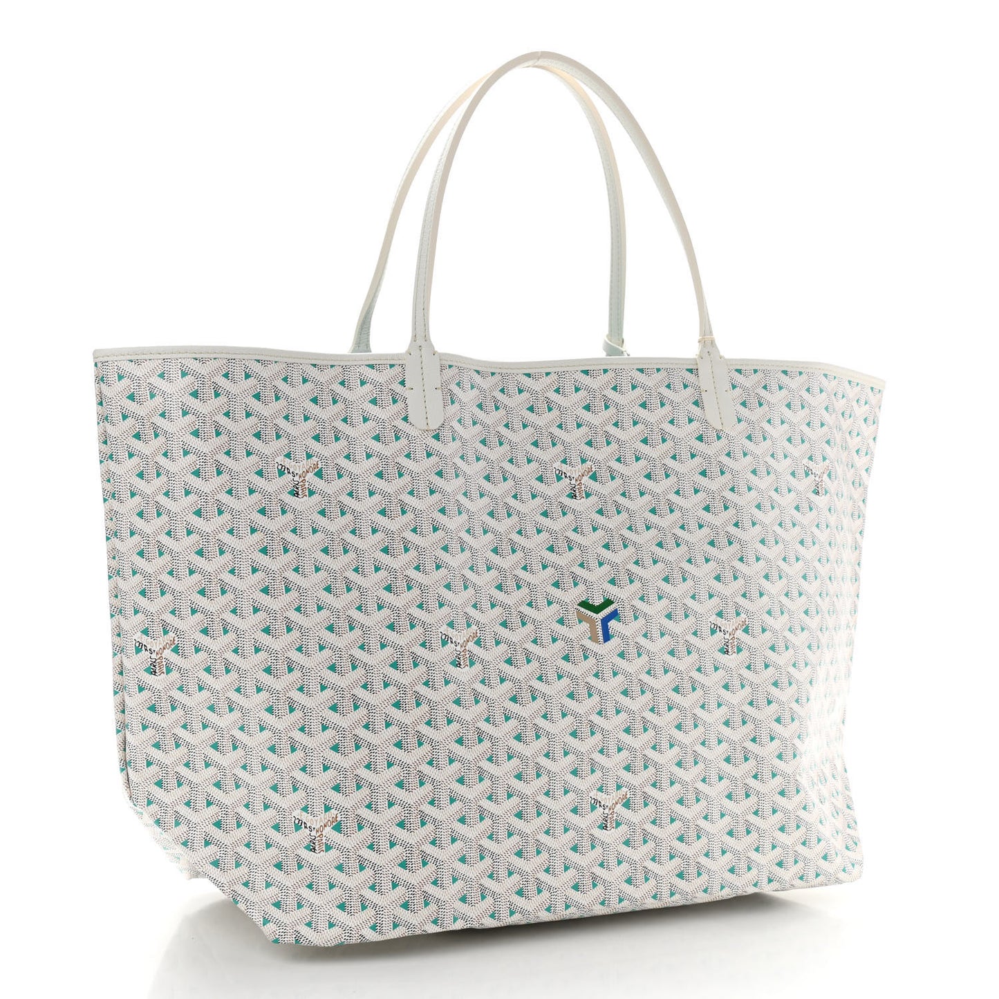 Goyardine Saint Louis Claire Voie GM White Opaline