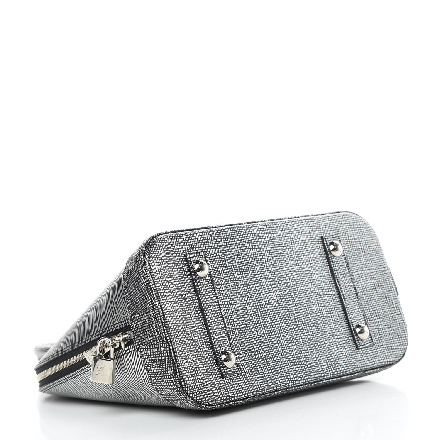 Louis Vuitton Epi Alma PM Platine 4 of 11