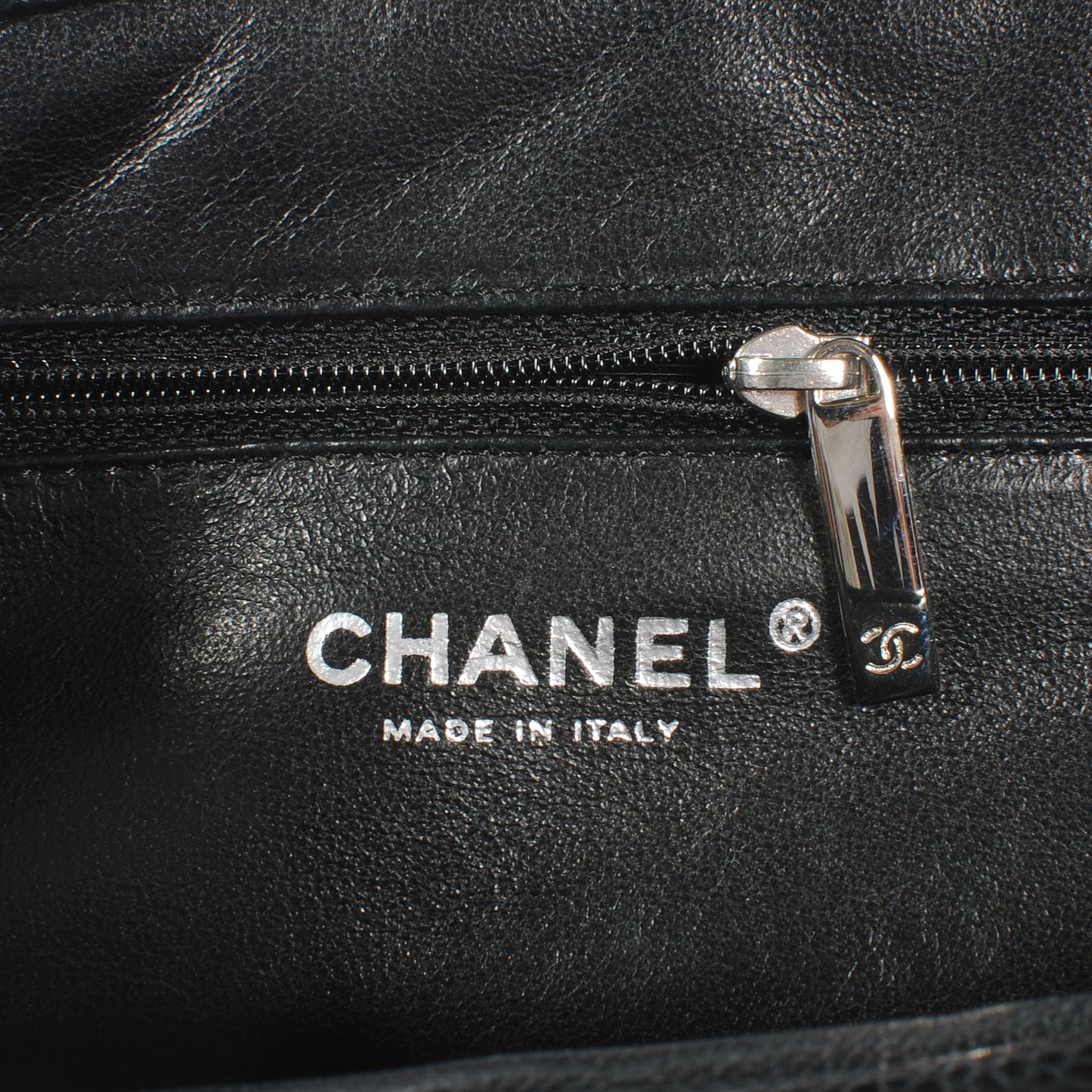 Caviar Quilted Timeless Clutch Black