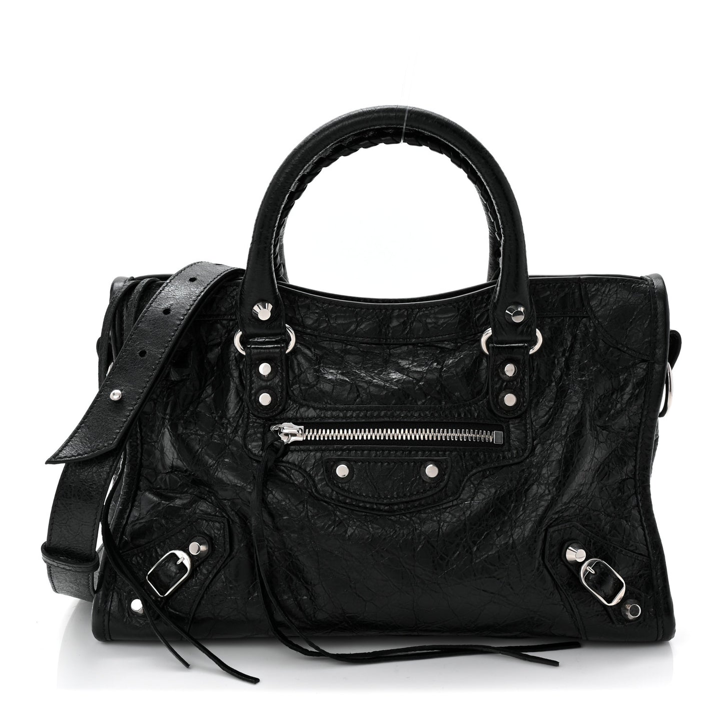 Agneau Arena Silver Hardware Small Le City Black