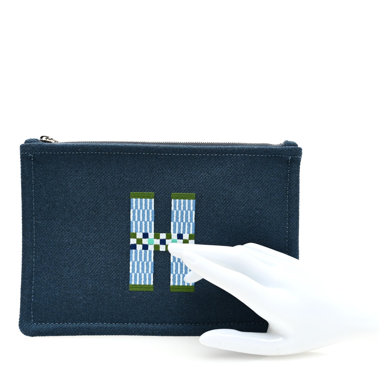 Toile Small Flat H Natte Case Bleu Abysse