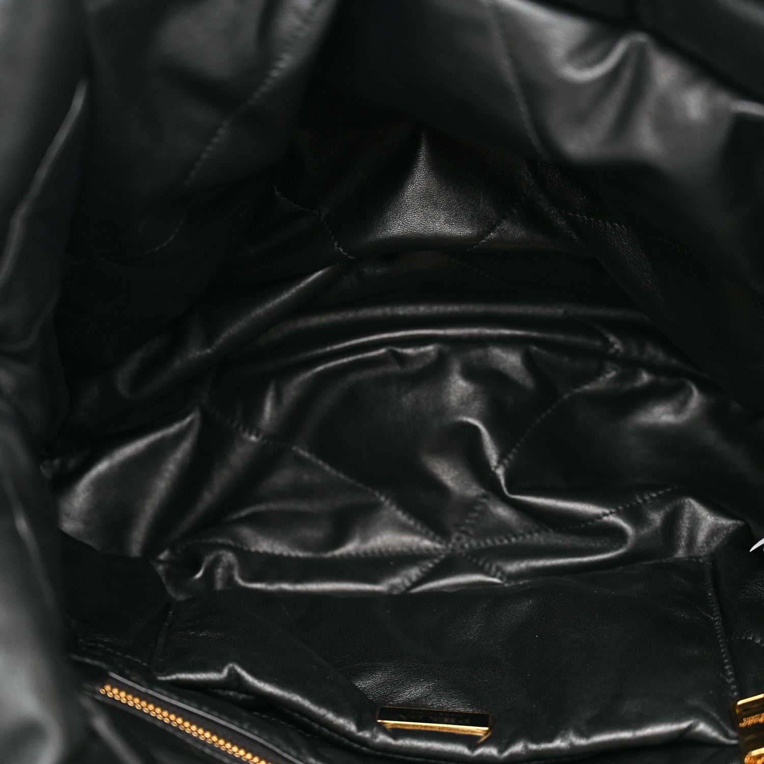 Prada Nappa Padded System Tote Bag Black 5 of 9